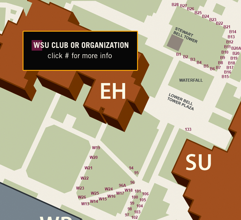 Map of WSU